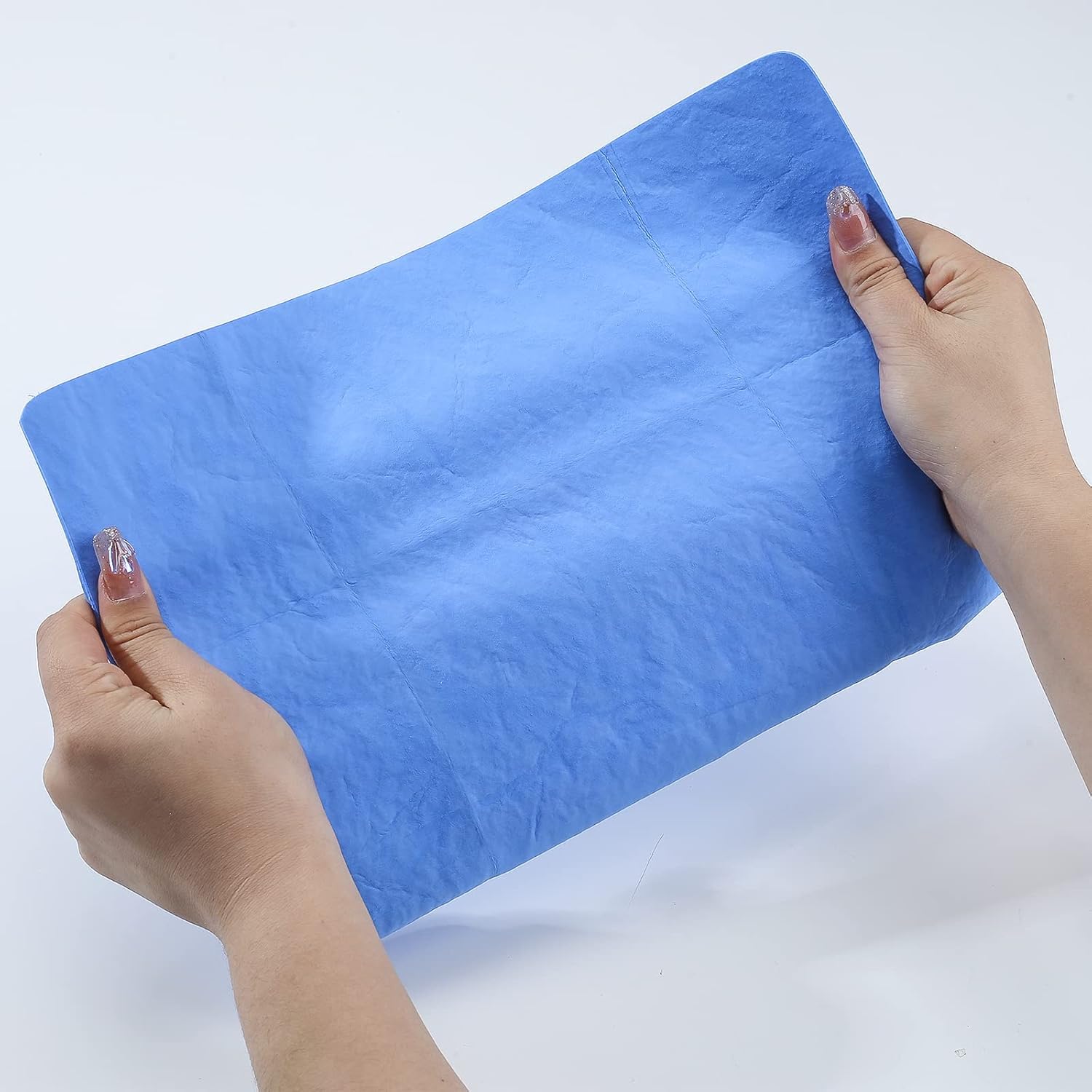 Close-up of the ultra-absorbent Hydroknit PVA texture of the Magic Cleaning Towel.