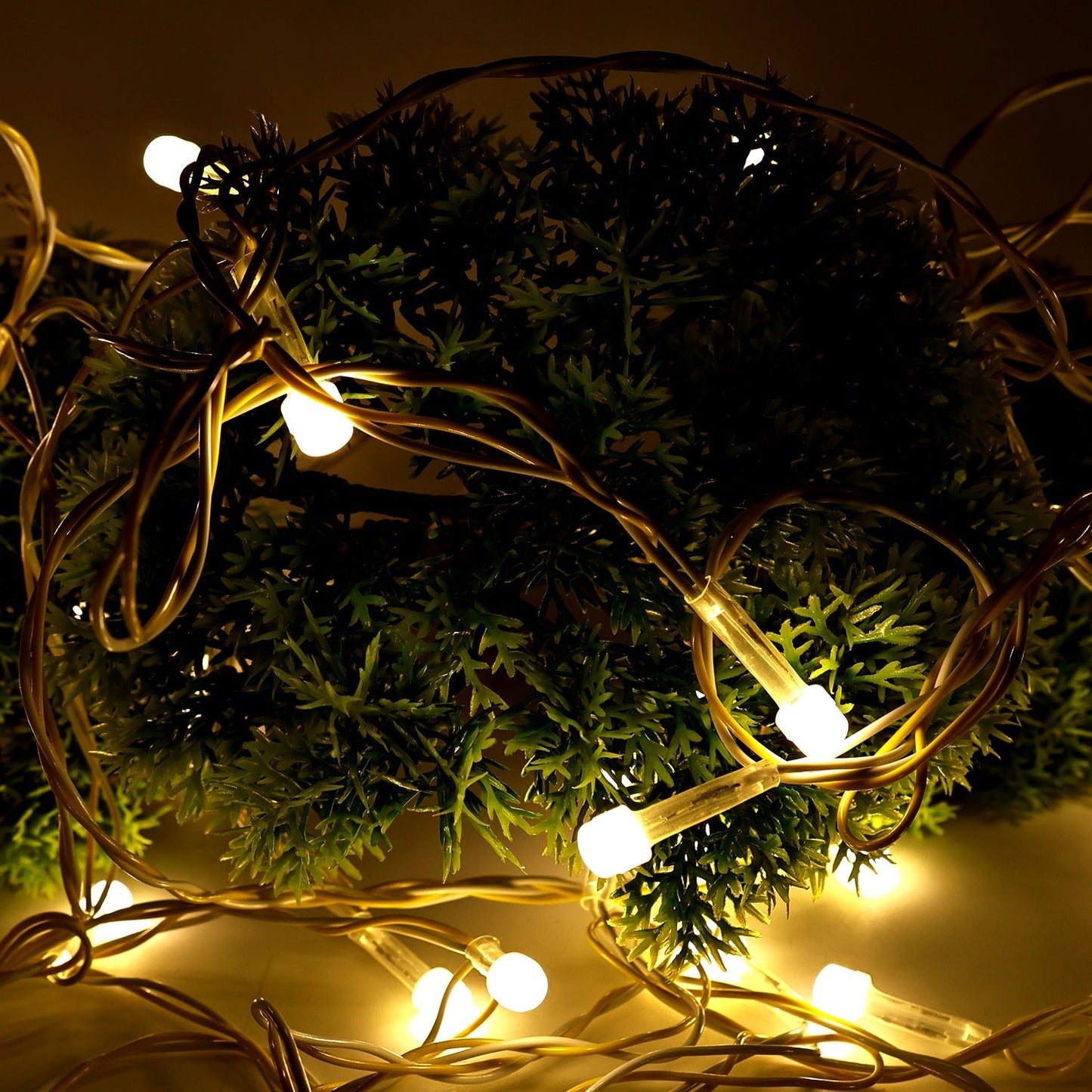 Luxury warm white LED fairy lights set ideal for wedding and event decoration
