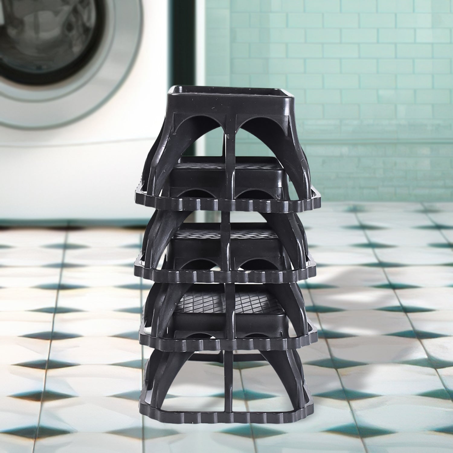 SureGrip platform washing machine stand designed for firm appliance support