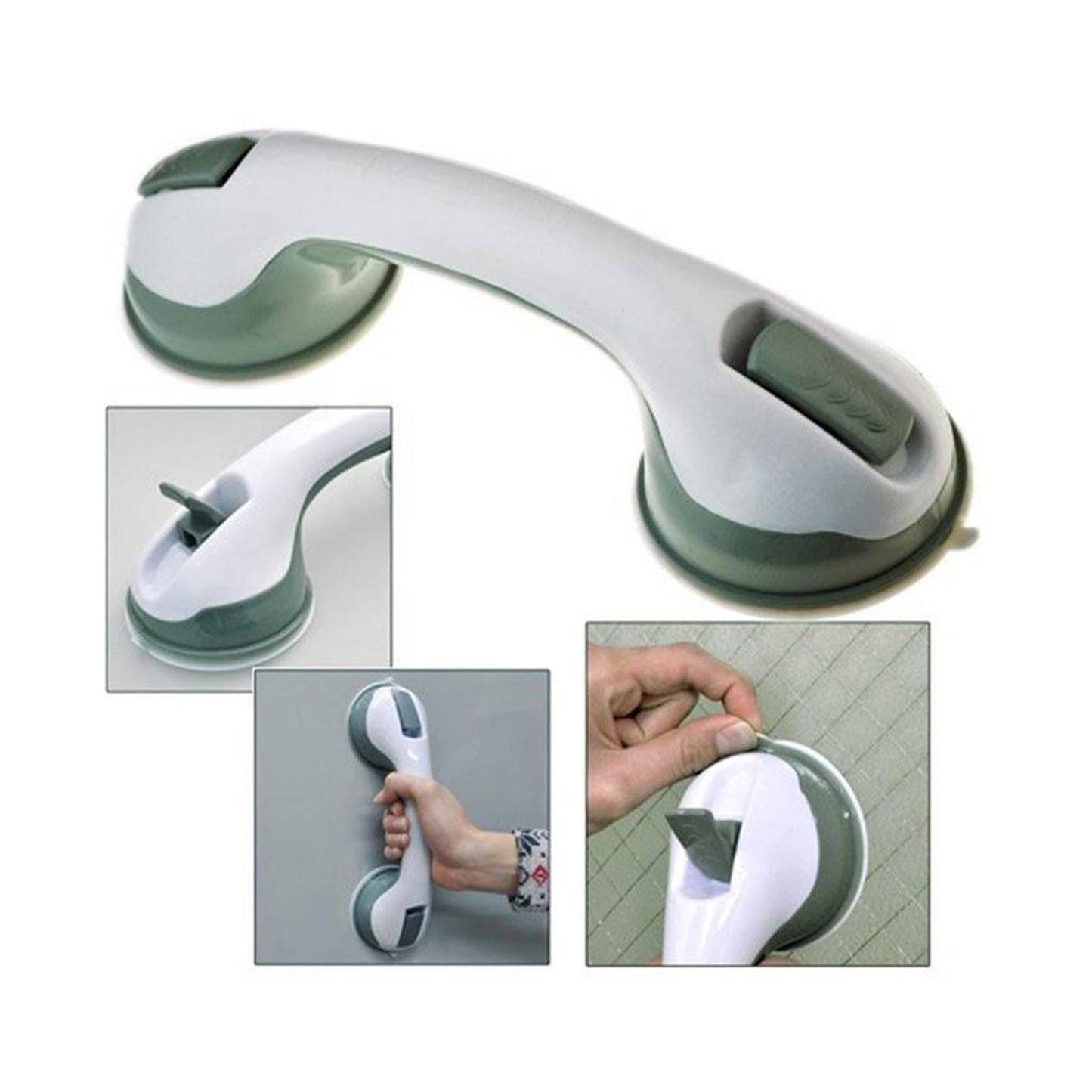 Helping Handle providing extra grip and stability on smooth surfaces.