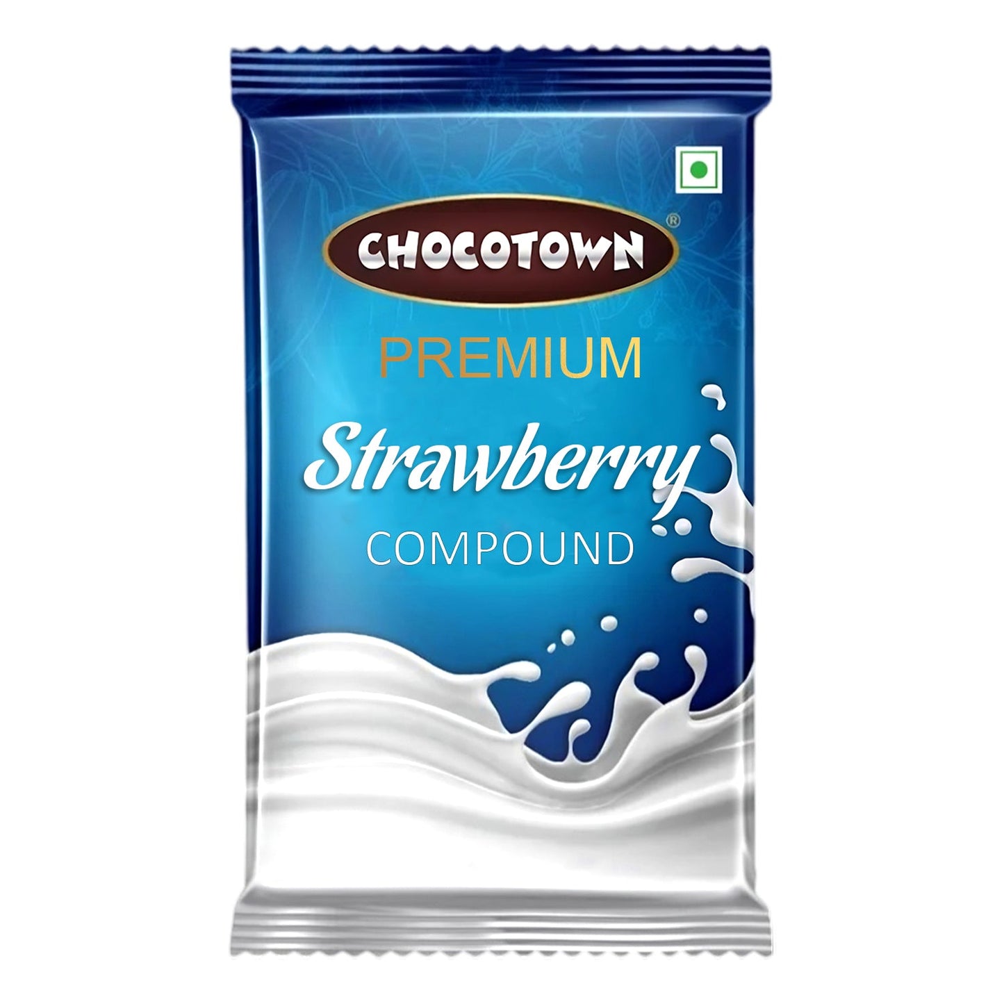 Close-up of the smooth Chocotown Strawberry Compound texture.