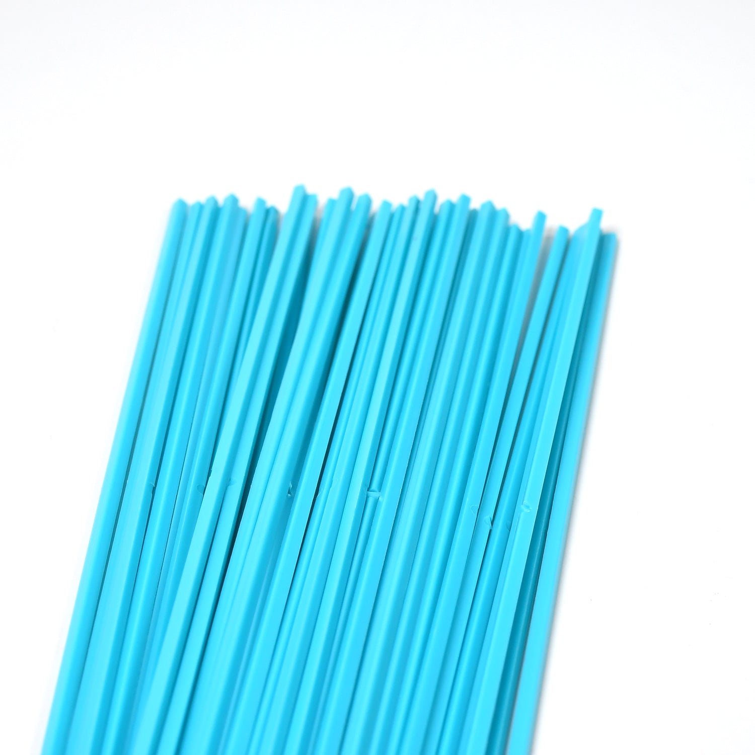 Pro Clean plastic stick broom easily cleaning a tile floor, highlighting its flexibility.