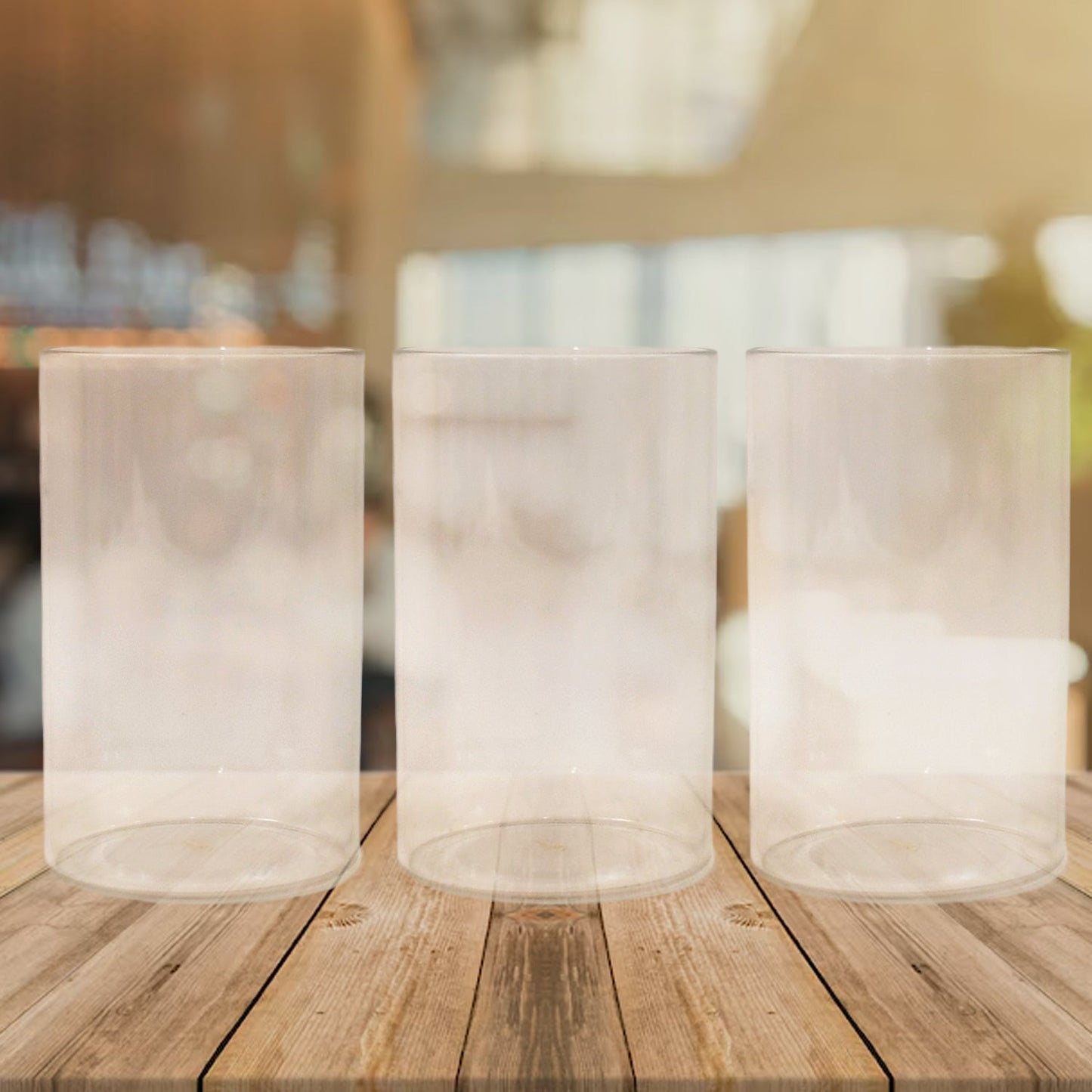 Unbreakable plastic glasses designed for family and kitchen use