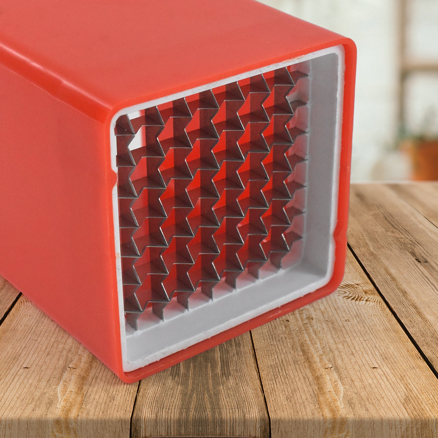 Safe and durable potato slicer tool for quick French fries preparation