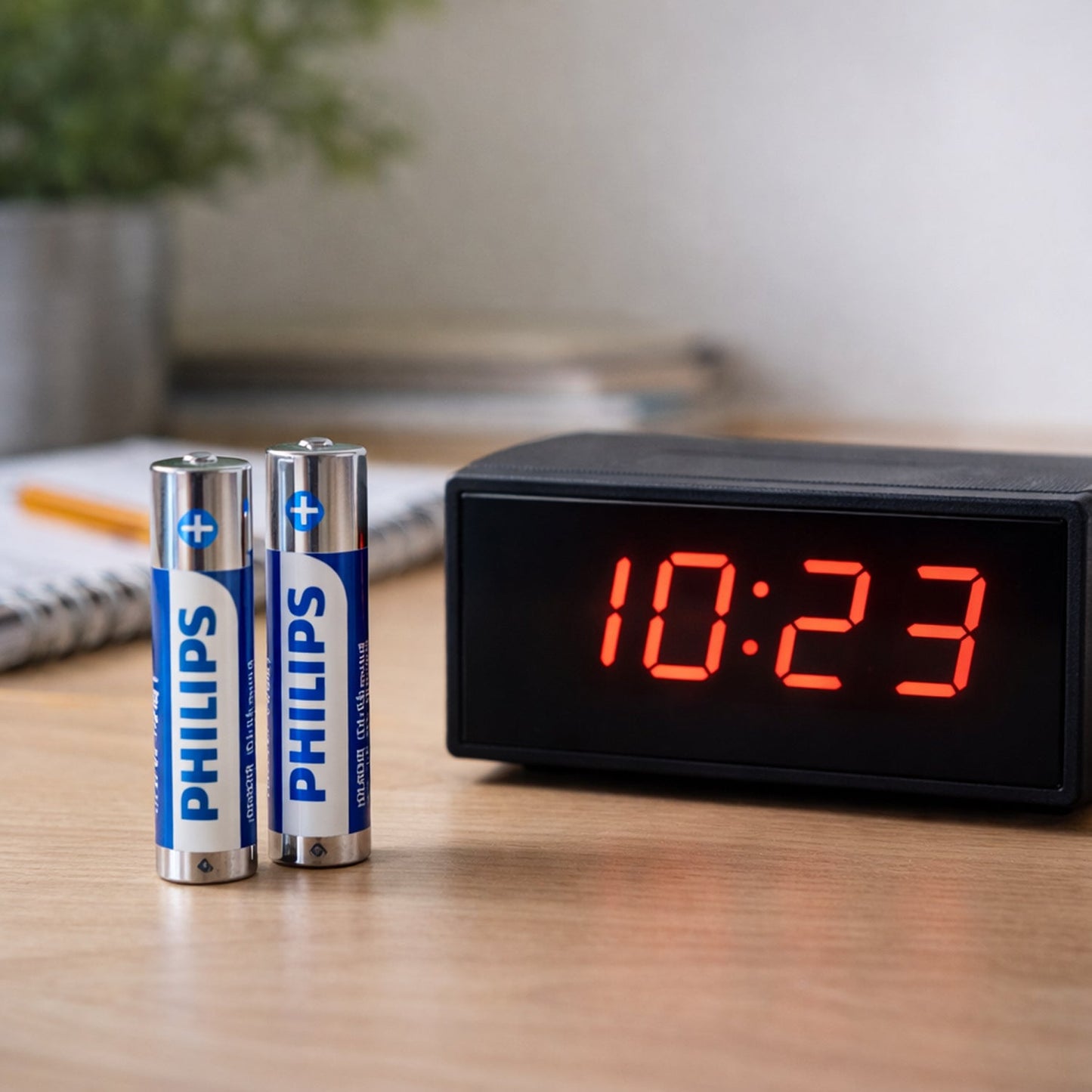 High power alkaline AA battery providing stable 1.5V voltage