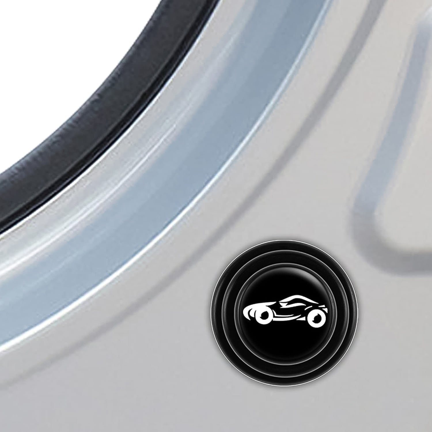 Another detailed view highlighting the texture of the car door protector.
