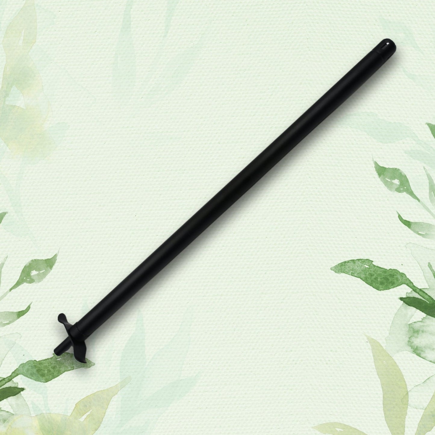 Ergonomic handle of the stainless steel gas lighter for comfortable grip.