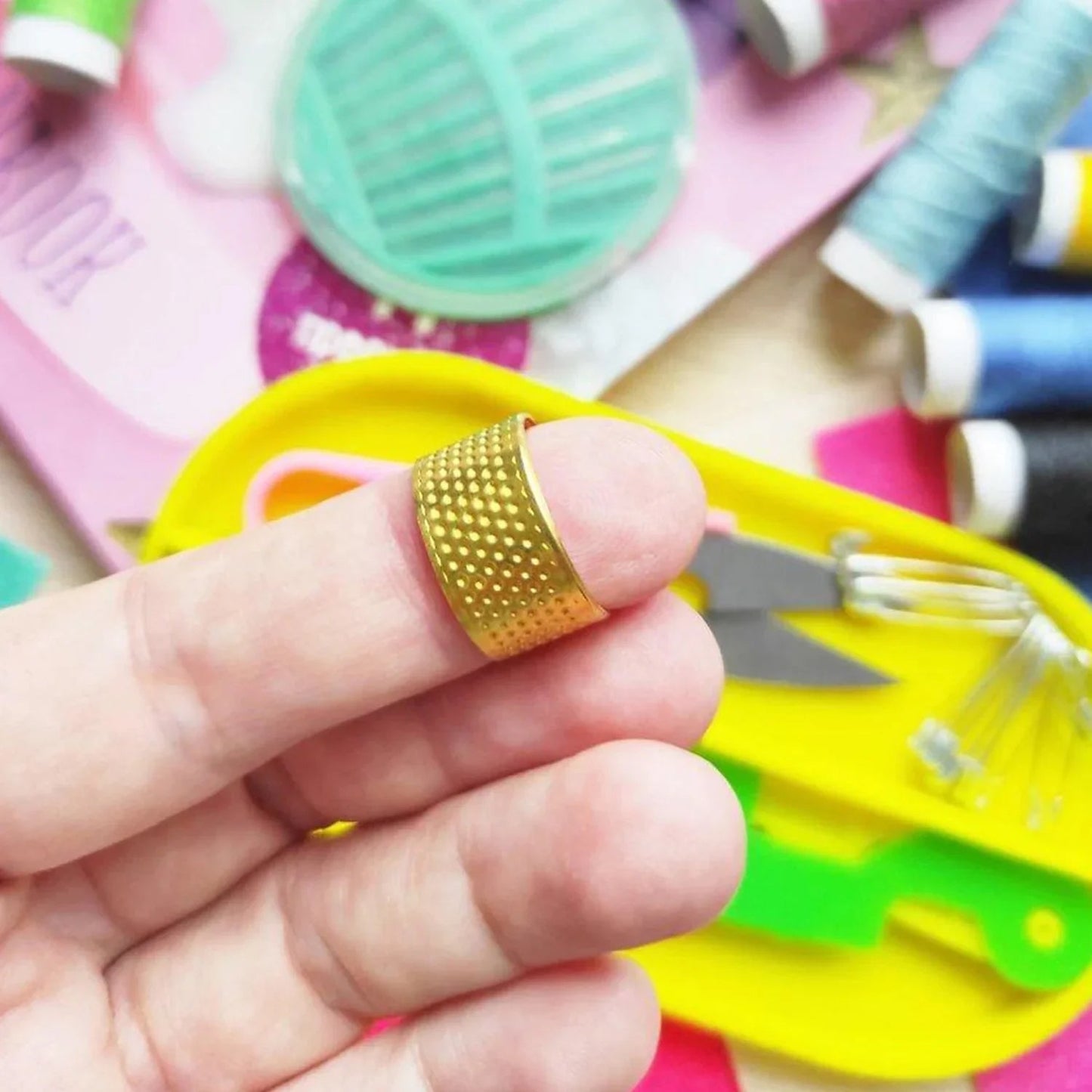 Portable sewing kit perfect for home and travel emergencies