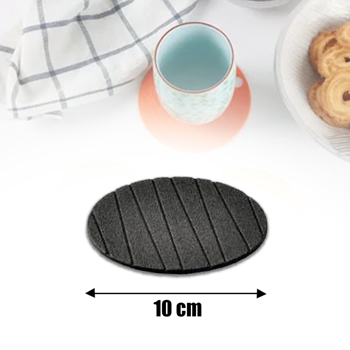 Durable silicone wine mats in use, keeping surfaces safe from condensation.