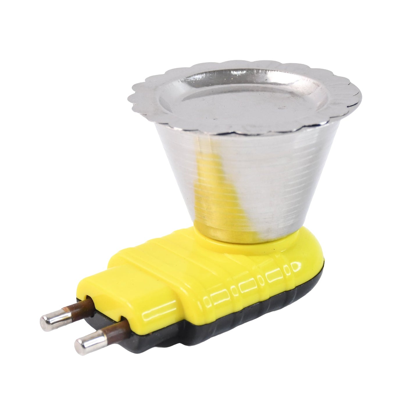 Side angle view of the QuickBurn Electric Kapoor Dani incense burner.