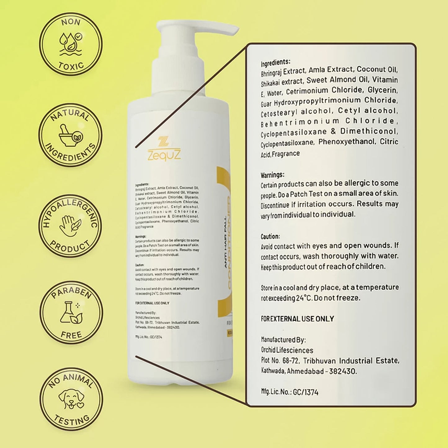 Hair looking smooth and nourished using anti hair fall conditioner