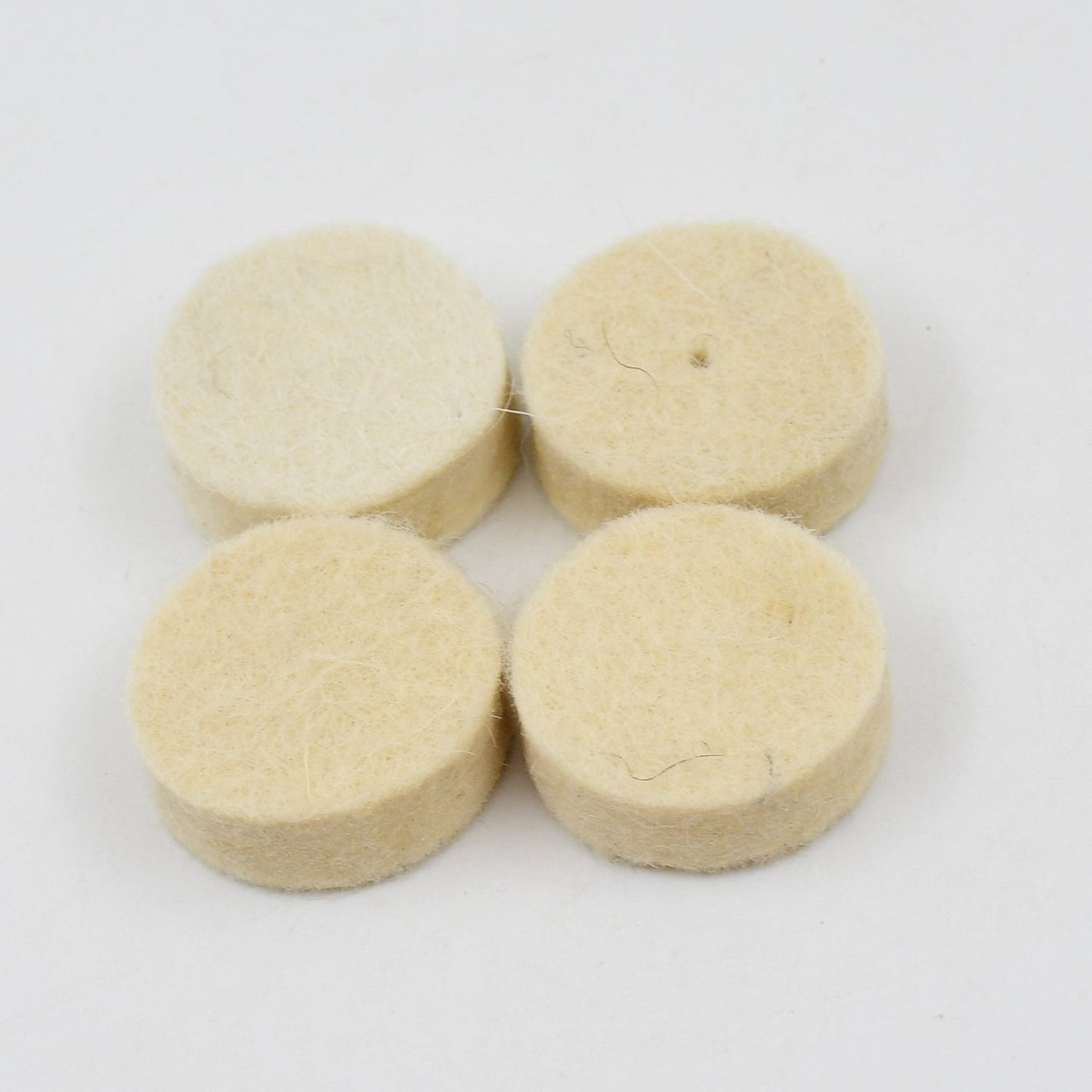 Grinding head and buffing wheel attachments for precise rotary tool polishing.