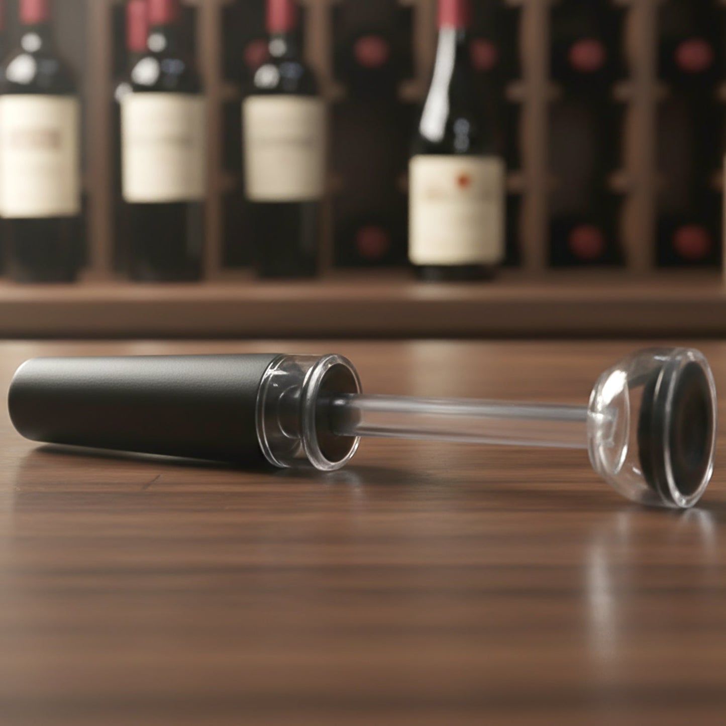 Vacuum bottle stopper sealing wine bottle for longer freshness