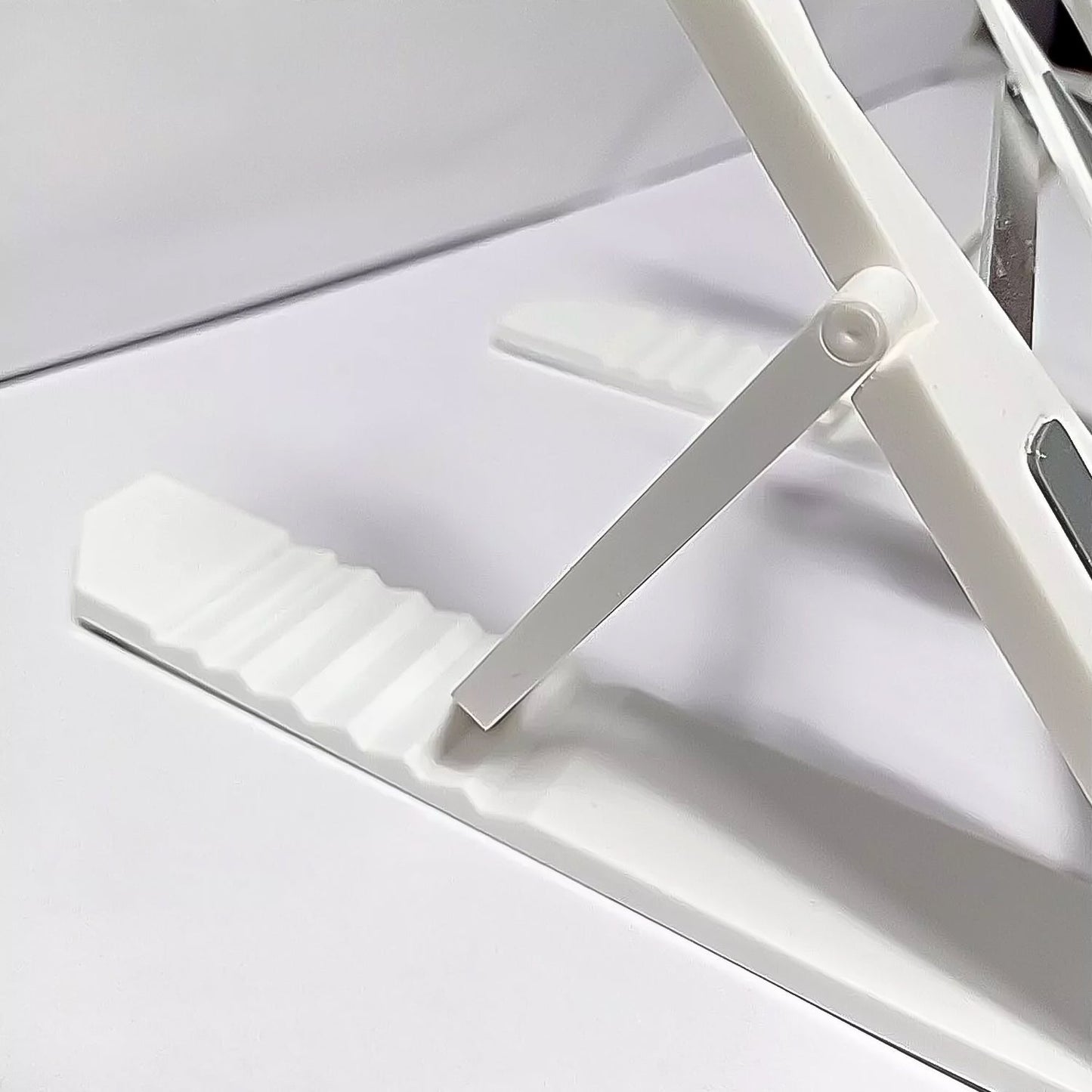 PHOBIA folding mobile and tablet stand in a compact, portable position.