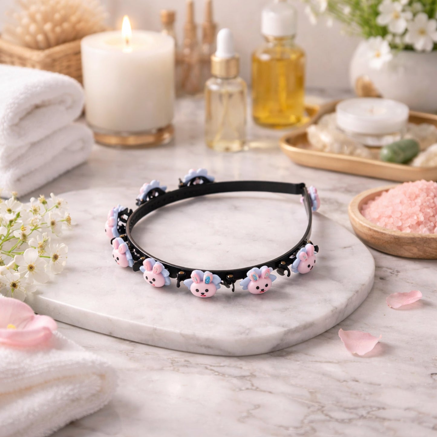 Kids cute bunny hairband suitable for daily wear