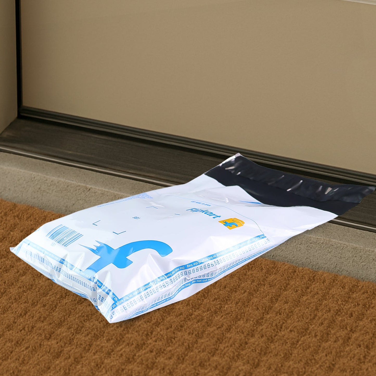 Flipkart branded opaque small courier packaging bags for lightweight shipping