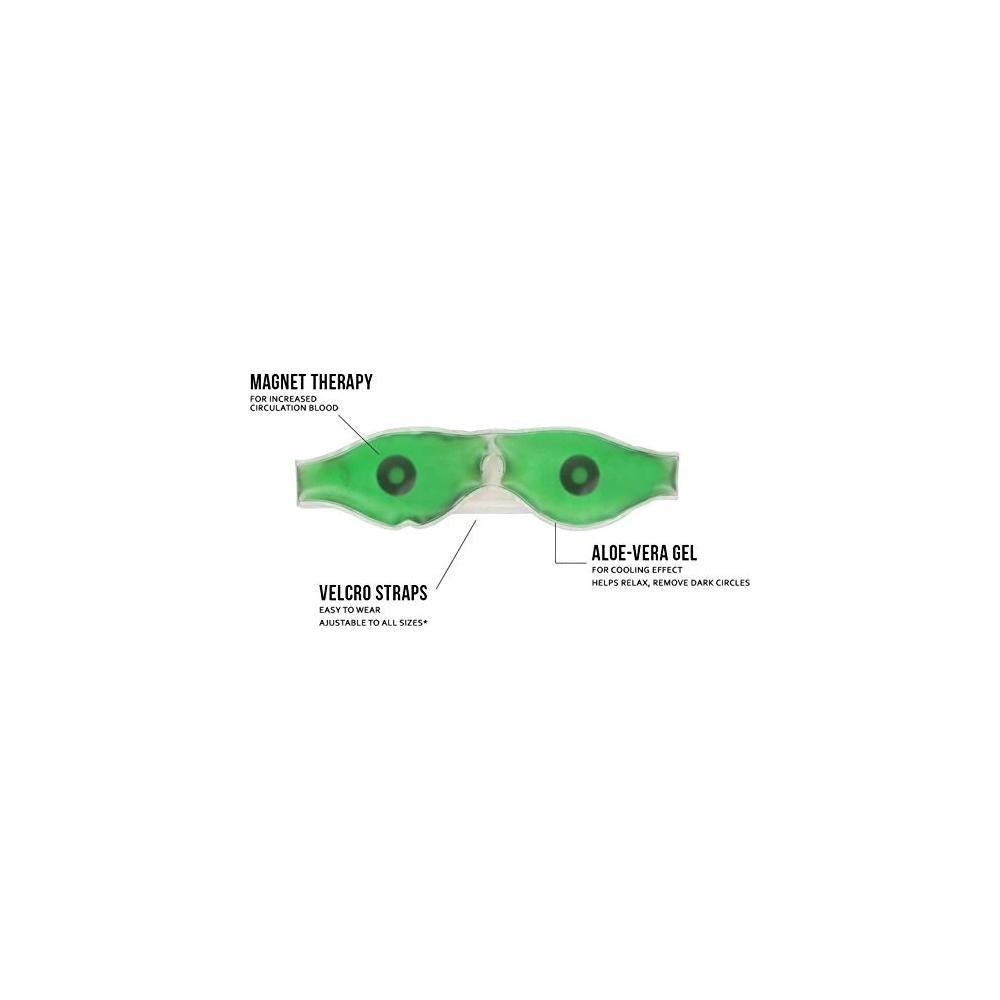 Person wearing a comfortable silk eye mask, easing insomnia symptoms.