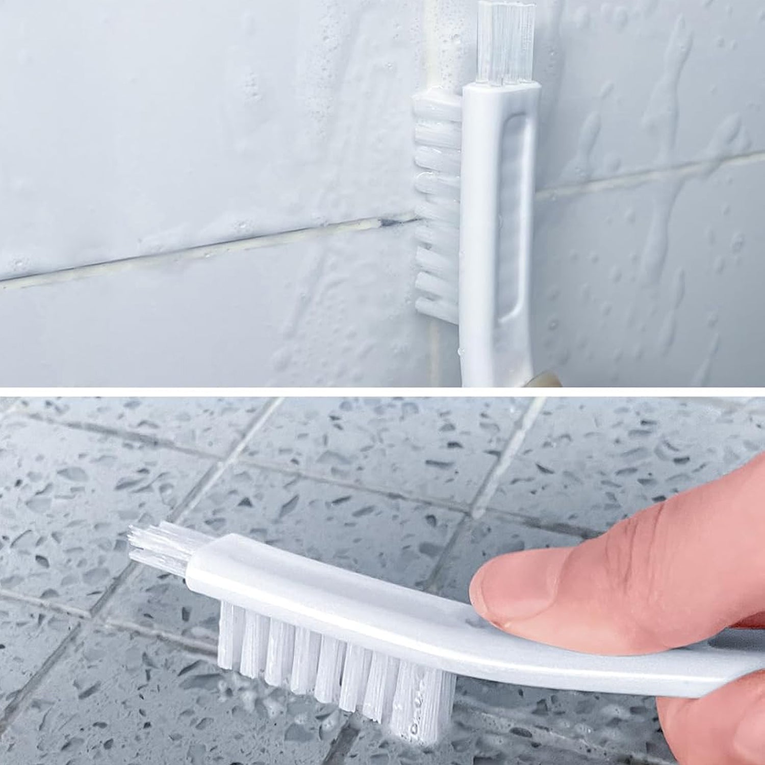 Display of the two-piece multifunctional brush set