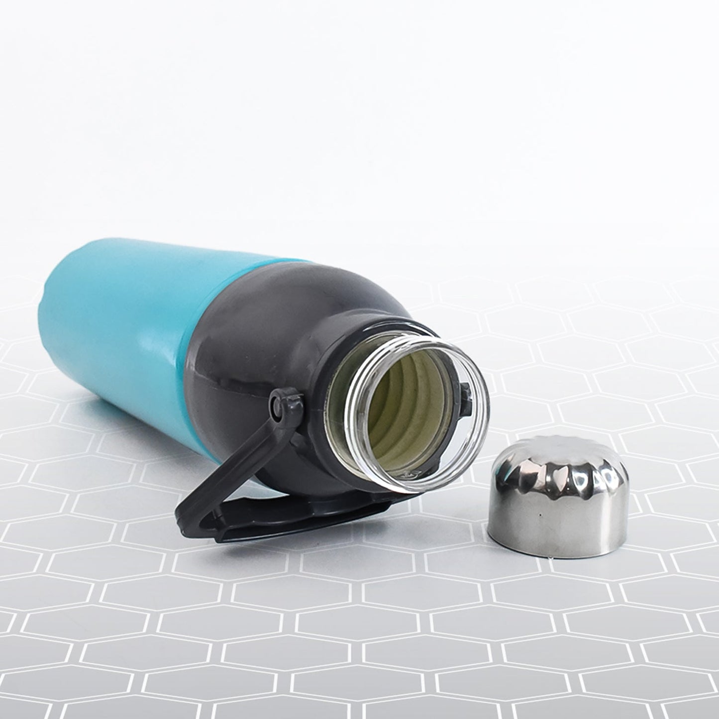 ChillQuench insulated plastic sports bottle with leakproof cap