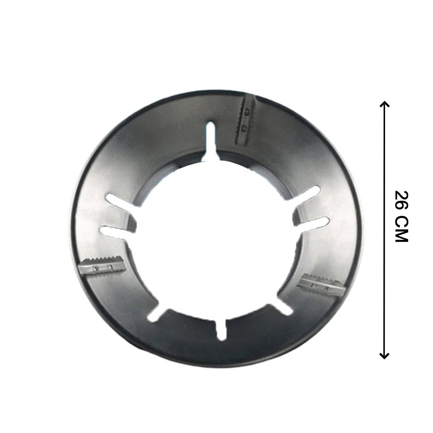Front view of the fire and windproof Gas Stove Stand for household use.