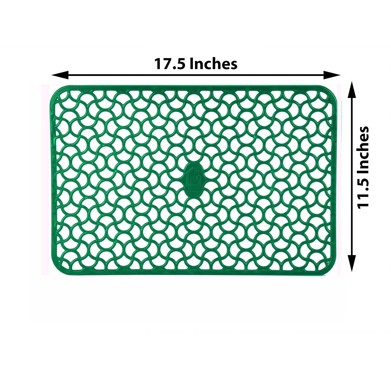 Full set of six colorful PVC fridge mats displayed.