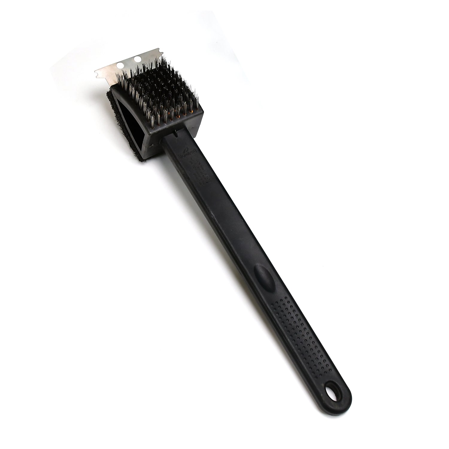 Side profile of the silicone toilet brush and holder, showing its sleek and minimalist aesthetic.