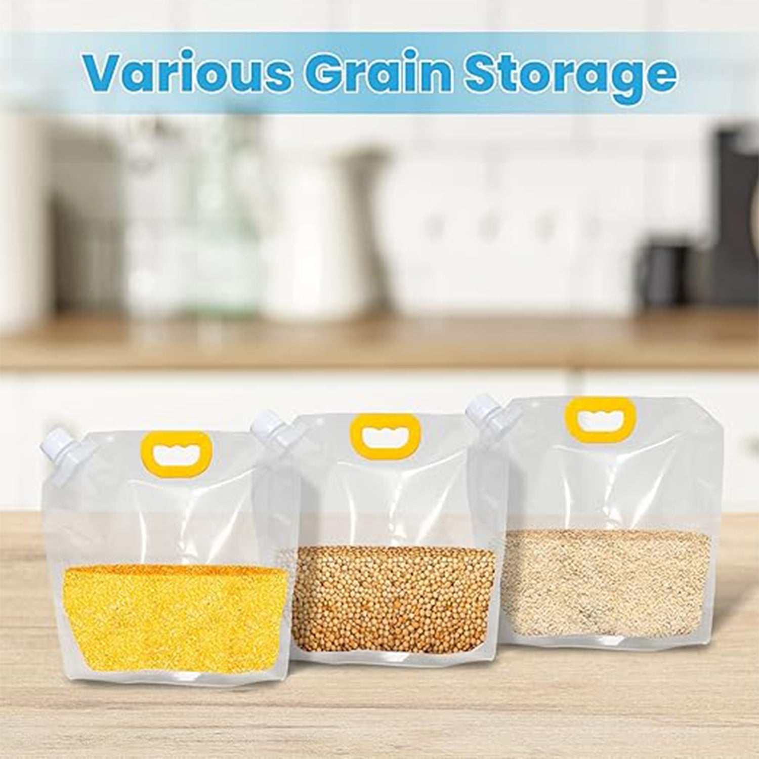Close-up of SealSmart technology airtight food storage bag seal