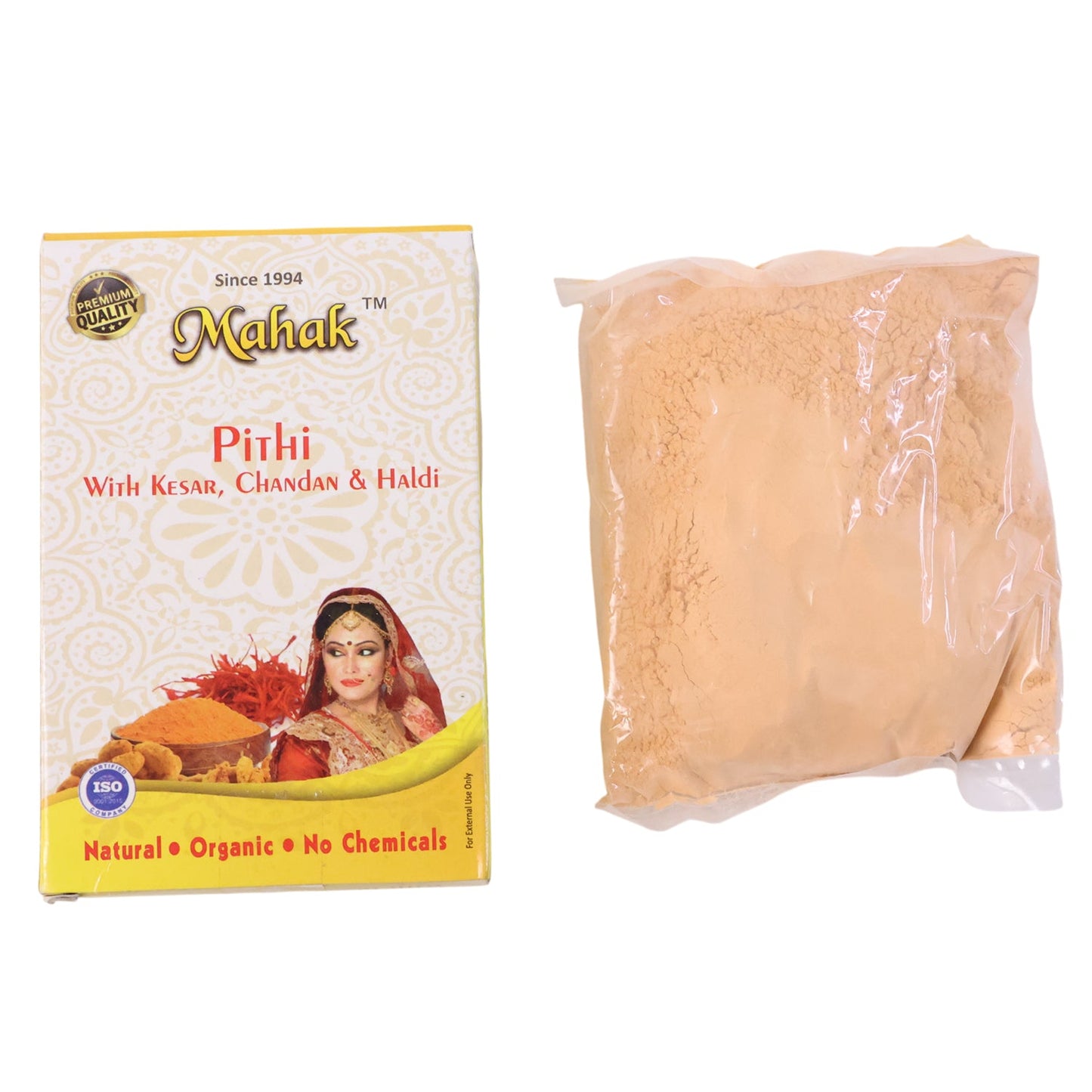 Pithi ceremony powder used in traditional skincare rituals