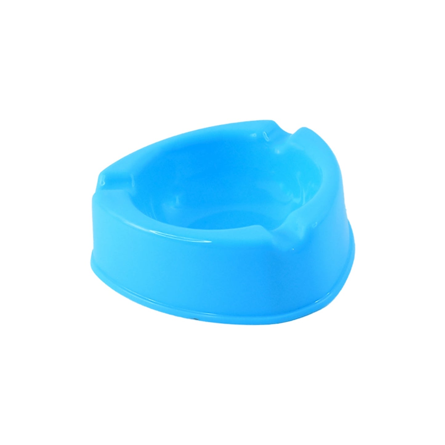 Plastic ashtray in modern indoor lounge setting