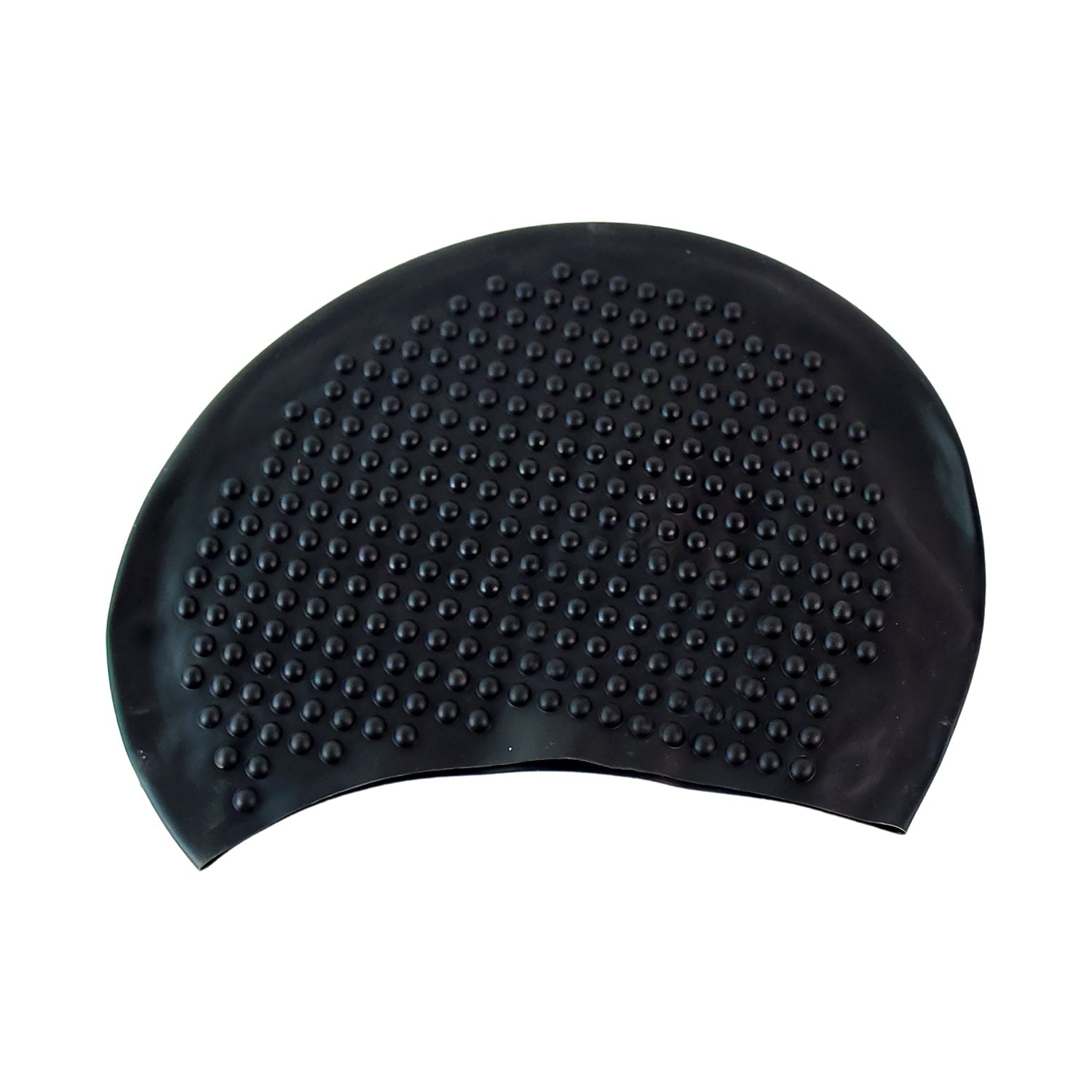 Packaging and silicone swimming cap product image