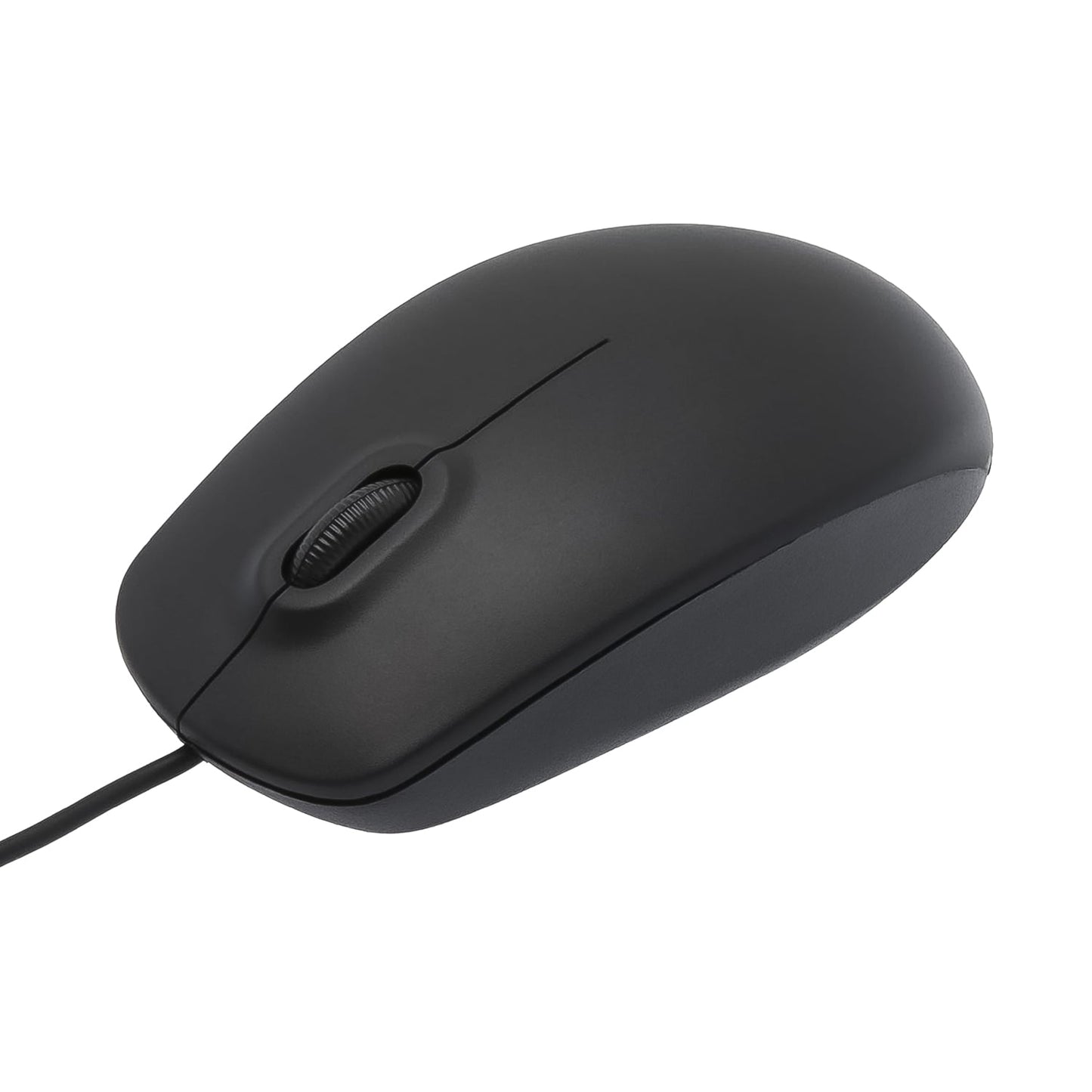 Durable USB cable of the Compshop M-111 Wired Optical Mouse, ensuring reliable connection.