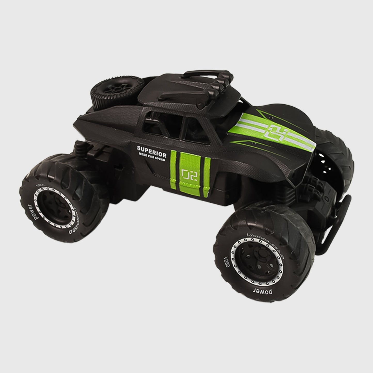 Electroplay Vibe Cruze remote control monster truck featuring detailed decals