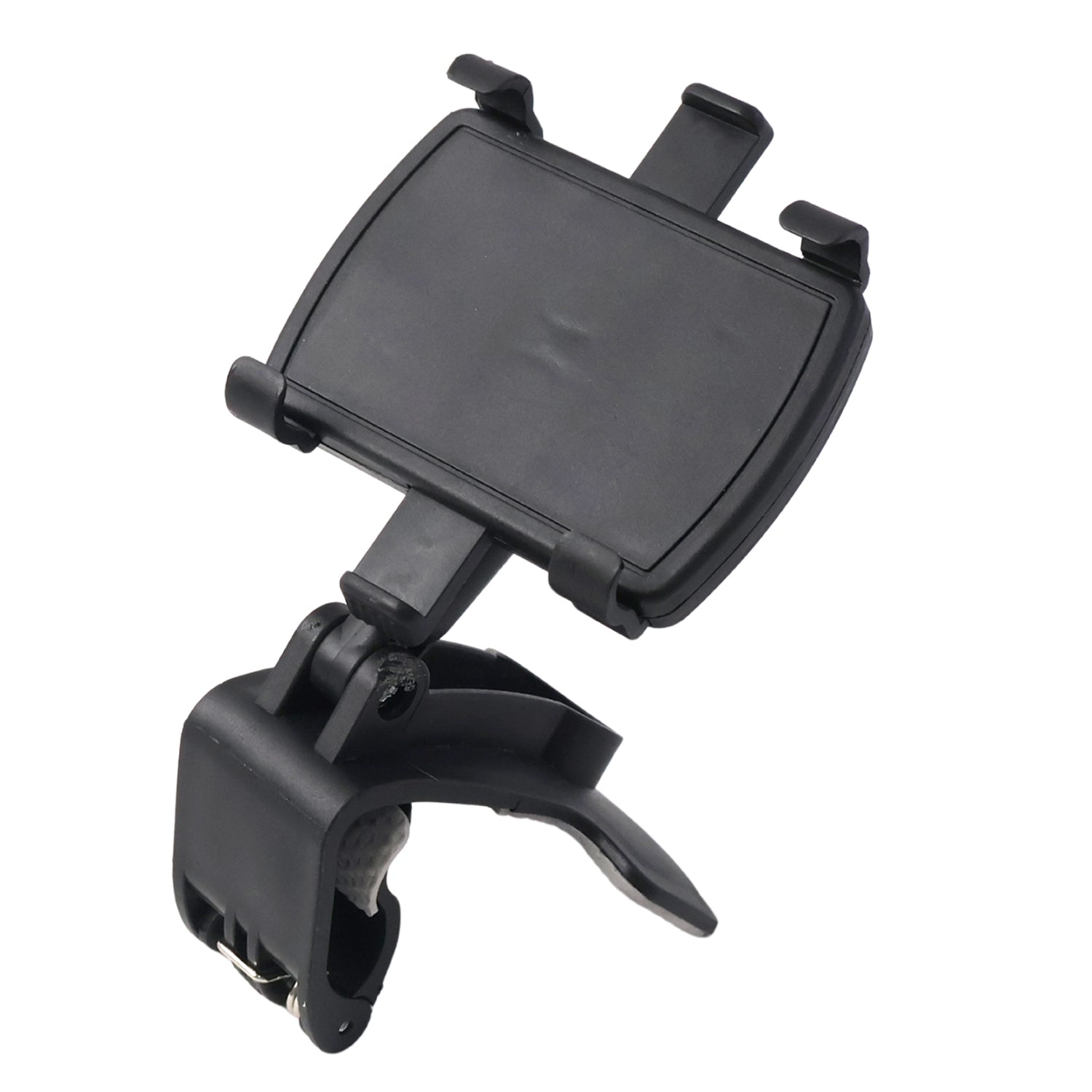 Universal car phone holder with swivel rotation for flexible viewing angles