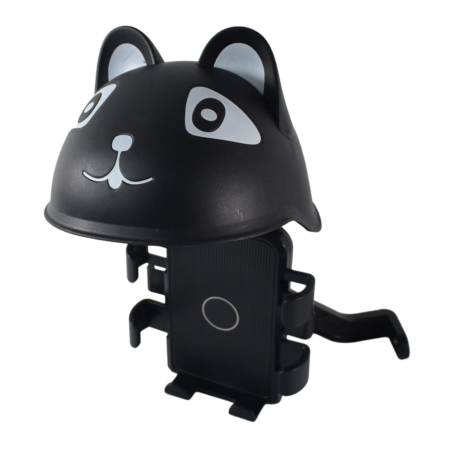 Cute sun visor for bike phone holder adding stylish look to handlebar