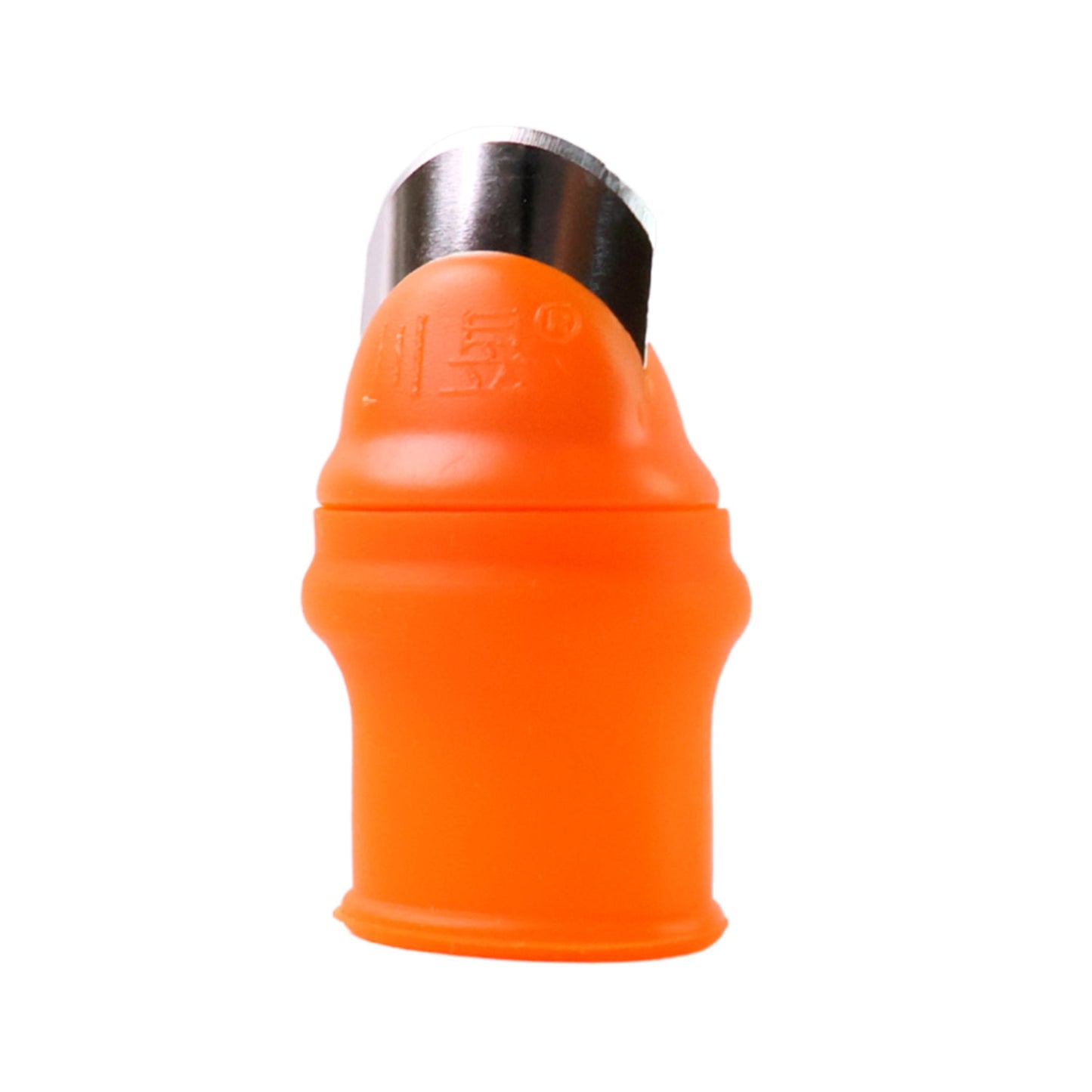 Guarded grip thumb cutter designed for precise vegetable cutting