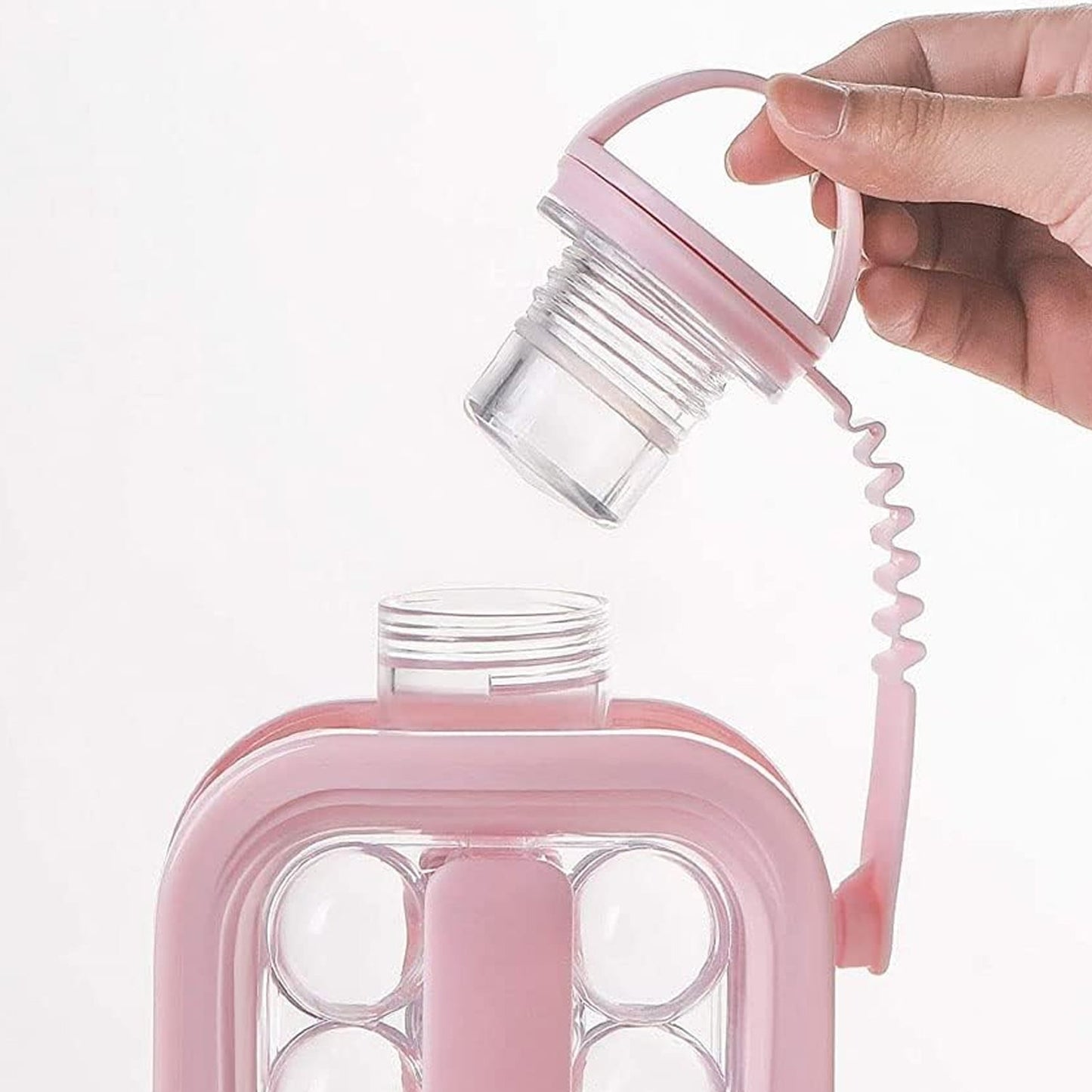 Ice sphere mold tray designed to create slow-melting ice balls