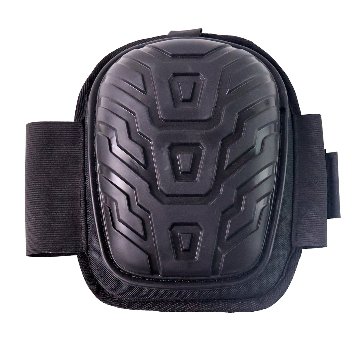 Ergonomic knee pad with dual-layer cushioning designed for safety at work