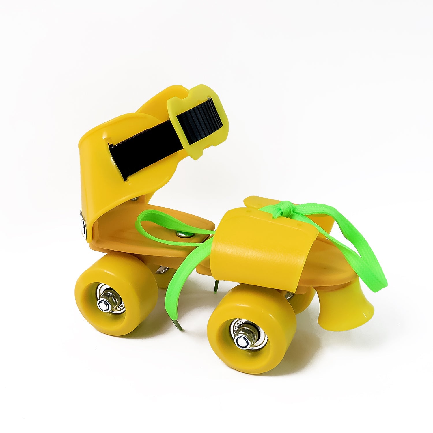 Beginner skates for kids with lightweight plastic frame and slip-on design