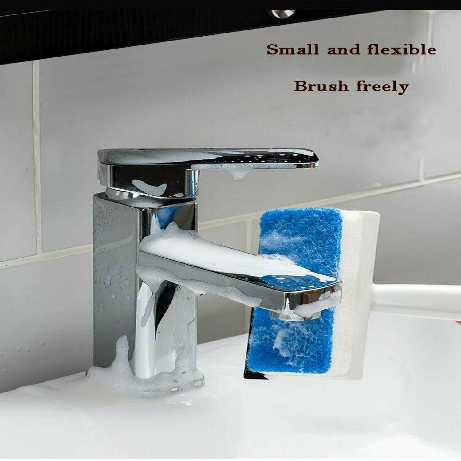 The multi-purpose cleaning tool used for detailing grout lines between tiles.