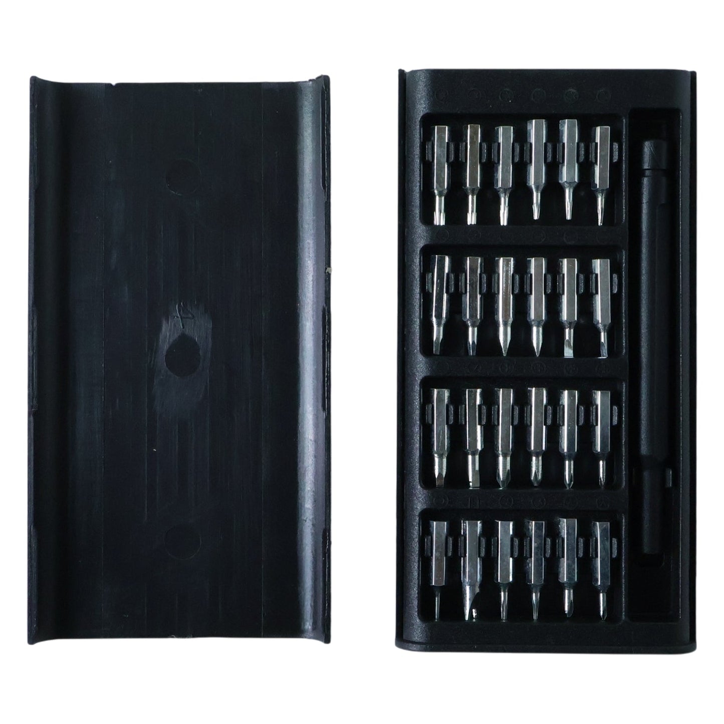 magnetic precision screwdriver tool with interchangeable bits