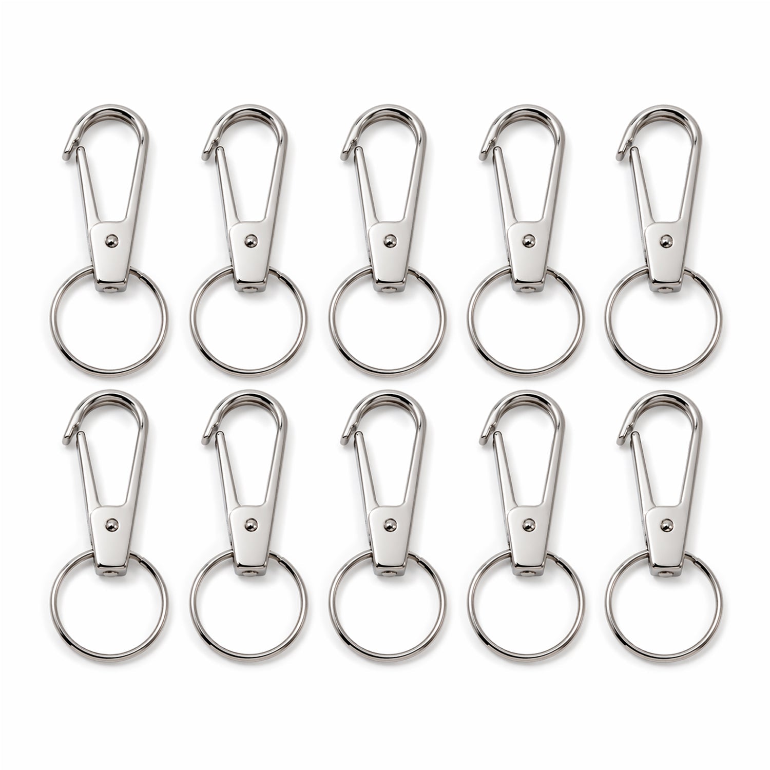 Organizing keys with heavy duty metal clips