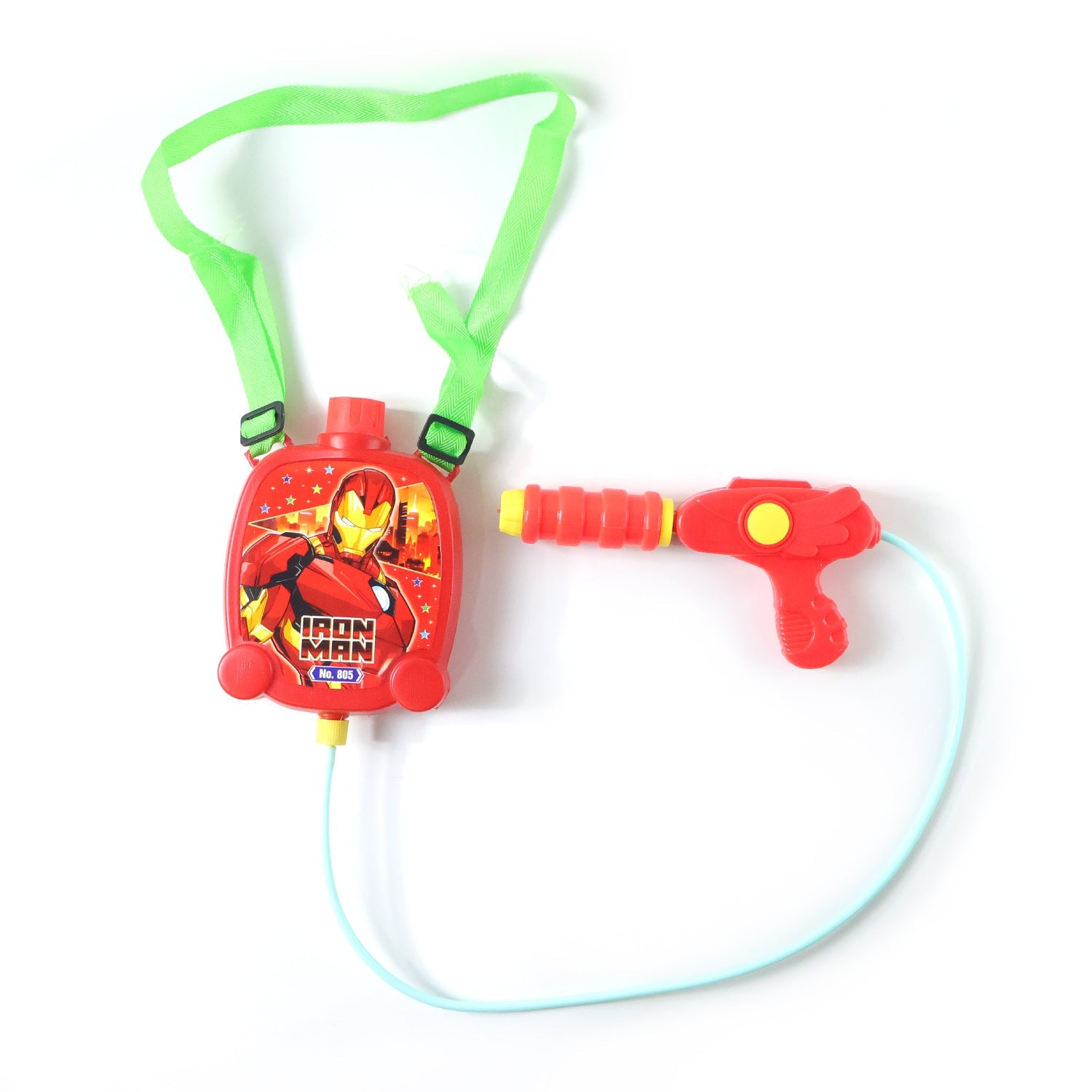 Holi festival backpack water blaster set for kids' outdoor play