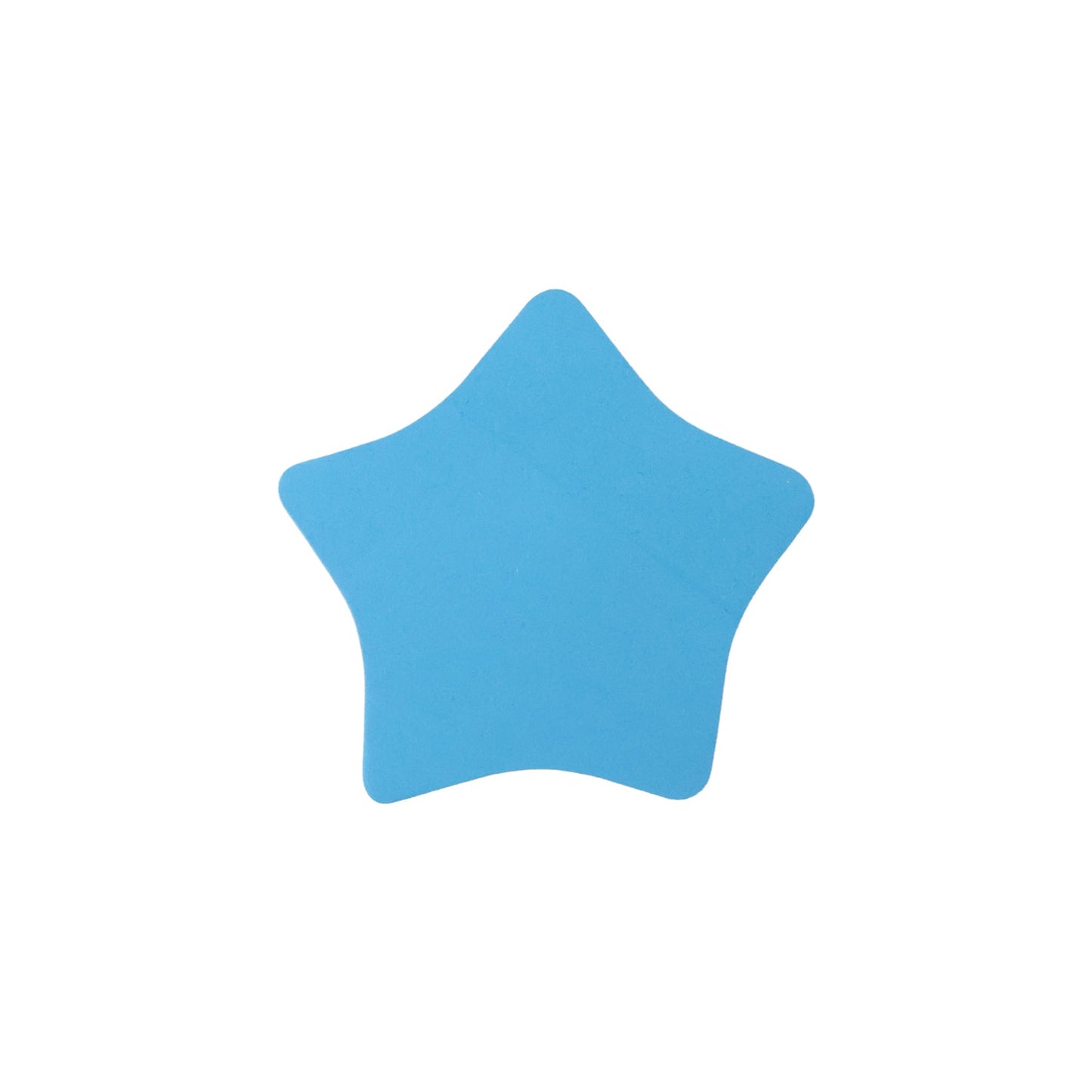 Decorative star memo sticky notes pad for desk or wall