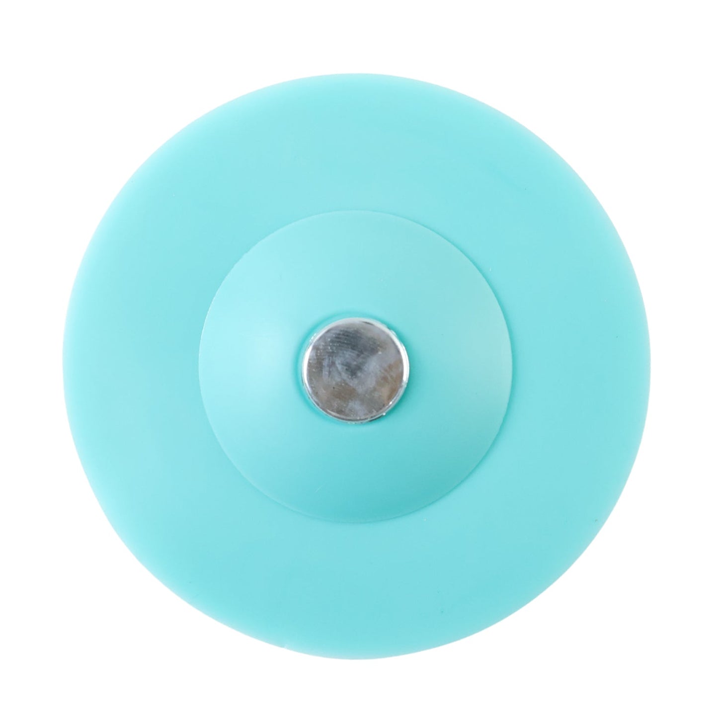 Anti clog shower drain cover made of flexible silicone material