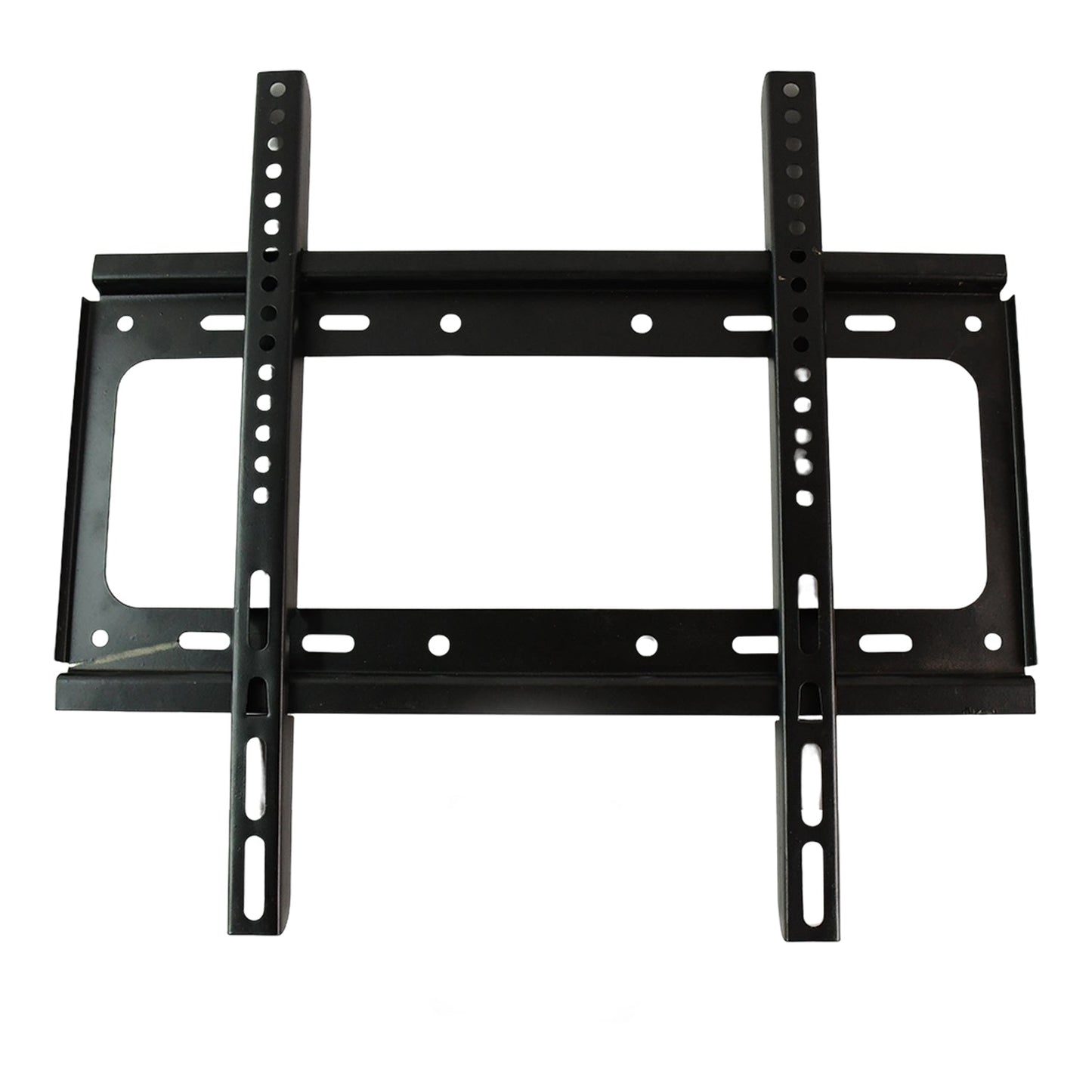 Installed adjustable TV wall mount bracket securely fixed on wall