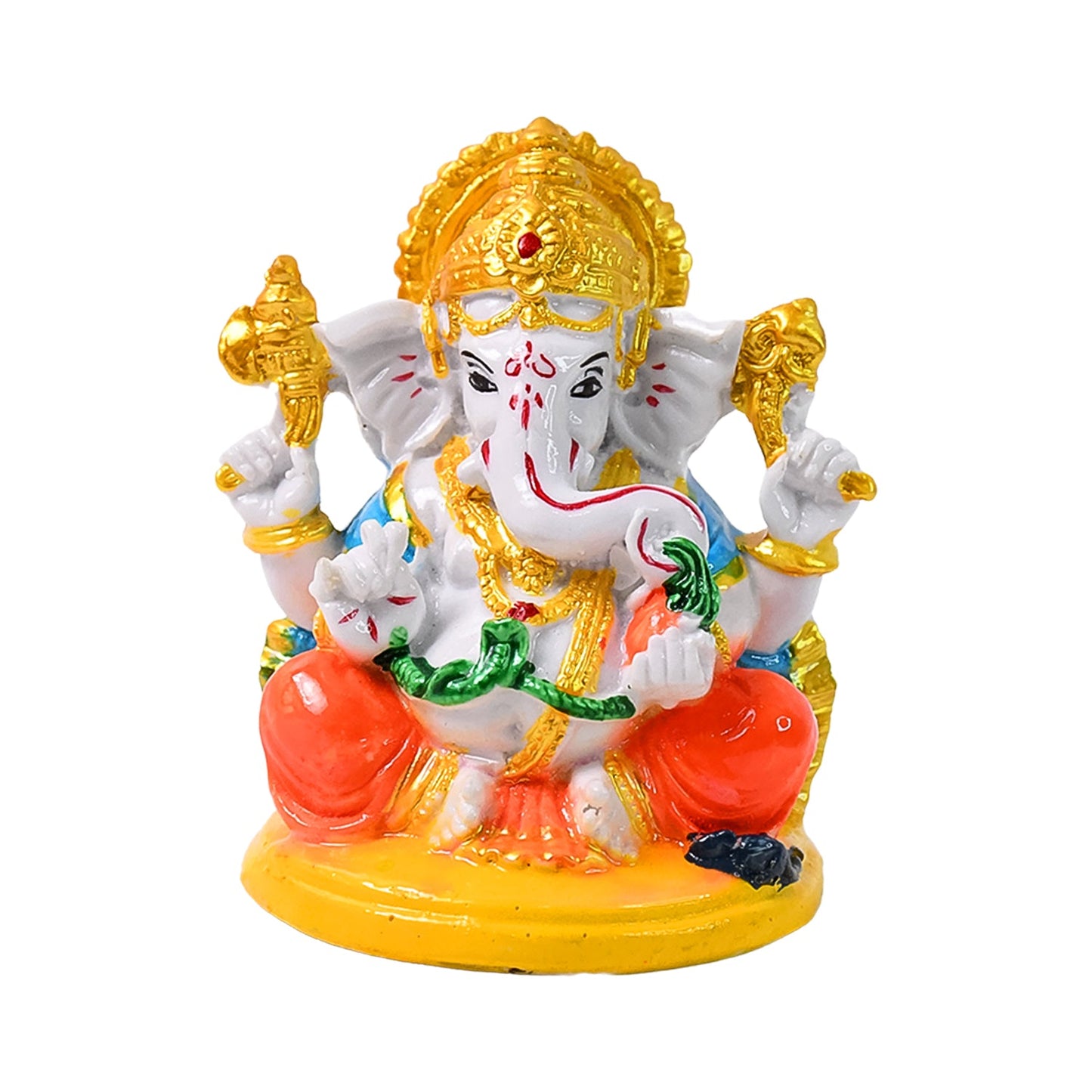 Decorative Ganpati statue ideal for home mandir and office desks