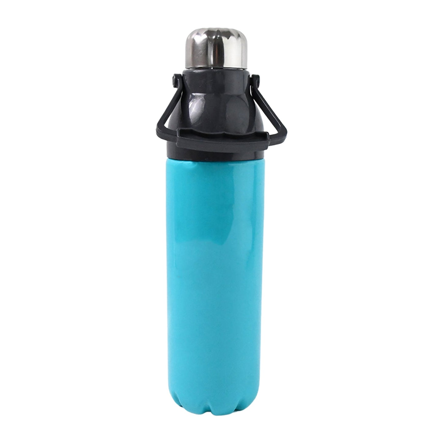 Reusable mixed color plastic sports bottle ideal for outdoor use