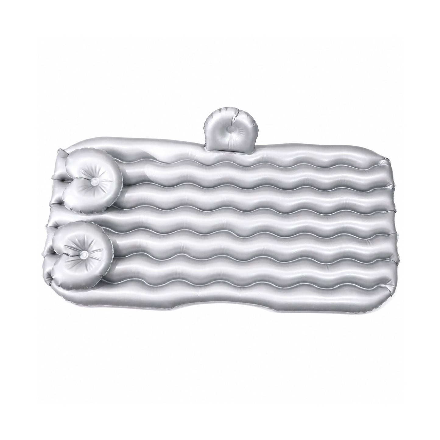 Travel-friendly car air mattress and back seat bed
