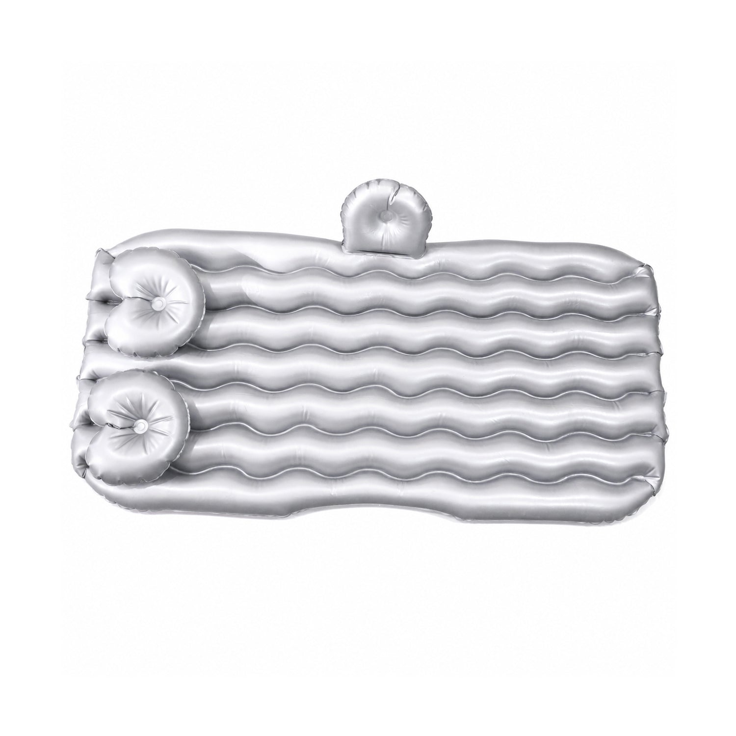 Travel-friendly car air mattress and back seat bed