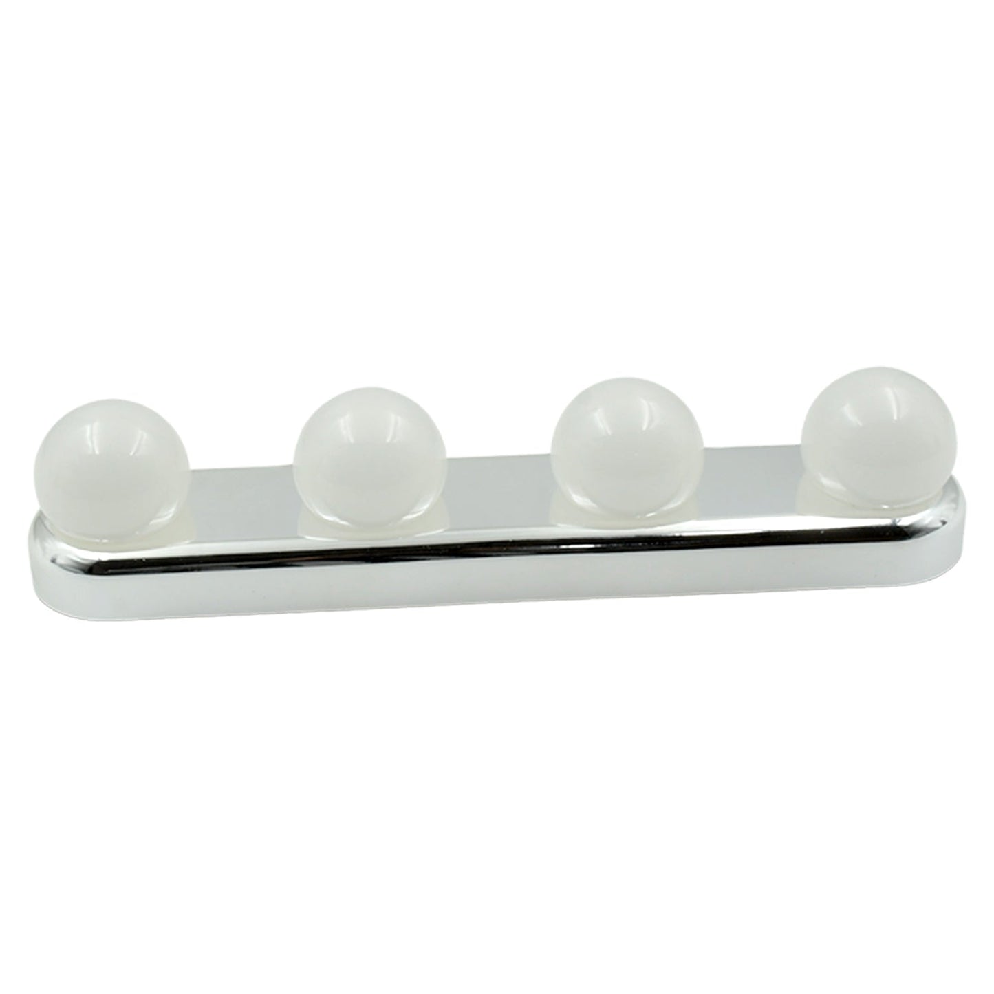 Side view of the portable cosmetic lighting kit, highlighting its slim design.